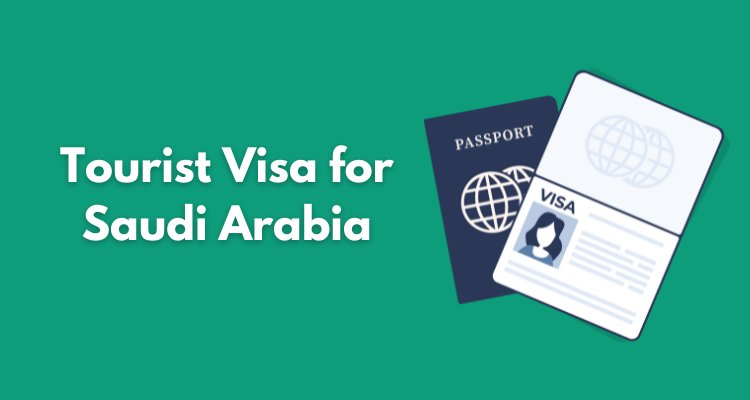 Tourist visa blog featured image showing the heading and passport